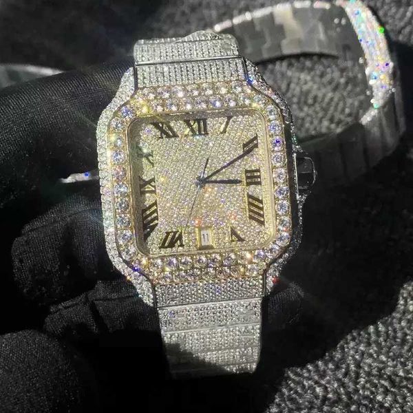 rose gold mixed sier large diamond roman numerals miss square mechanical mens icing watch cubic zirconia watchonmtbtph, Silver
rose gold mixed sier large diamond roman numerals miss square mechanical mens icing watch cubic zirconia watchonmtbtph, Silver