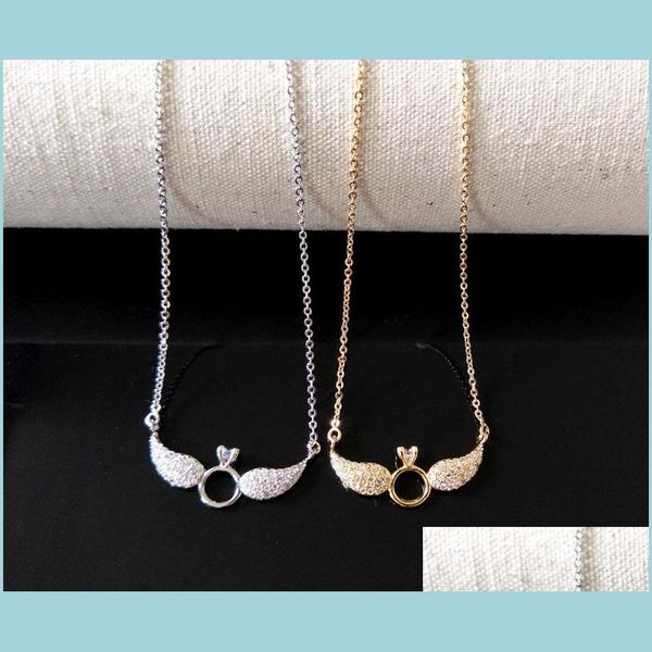 pendant necklaces 10pcs wings of angels double bails connector necklace cz zircon micro pave crystal charm jewelry making for woman dhkmv, Silver
pendant necklaces 10pcs wings of angels double bails connector necklace cz zircon micro pave crystal charm jewelry making for woman dhkmv, Silver