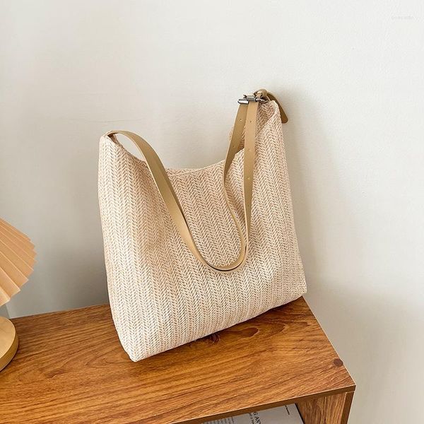 evening bags spring fashion woven straw bag casual beach women's large capacity portable shoulder
evening bags spring fashion woven straw bag casual beach women's large capacity portable shoulder