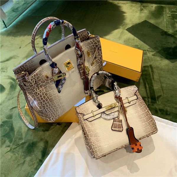 original designer women totes bag shoulder h home s pure hand himalayan white crocodile pattern 2023 spring and summer new fashion small mes
original designer women totes bag shoulder h home s pure hand himalayan white crocodile pattern 2023 spring and summer new fashion small mes