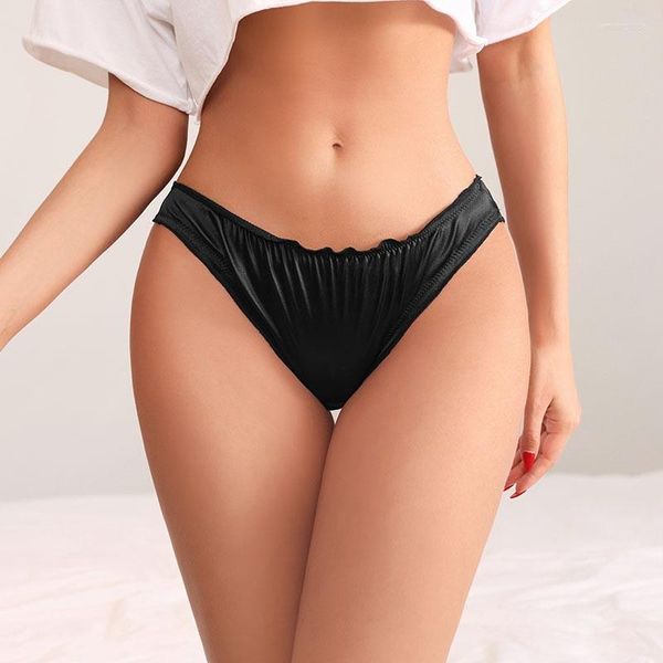 women's panties underwear women super stretch satin women's low-waist briefs breathable and comfortable, Black;pink
women's panties underwear women super stretch satin women's low-waist briefs breathable and comfortable, Black;pink