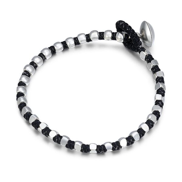 irregular beaded bracelets anklets black wax cord men women toggle clasps vintage punk male female jewelry accessories gift
irregular beaded bracelets anklets black wax cord men women toggle clasps vintage punk male female jewelry accessories gift