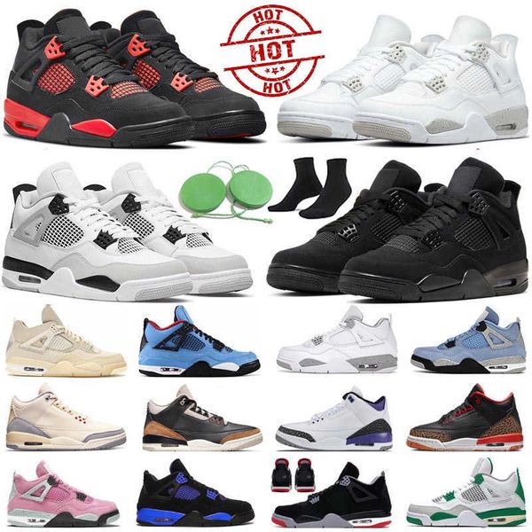 4s basketball shoes sneakers university blue white sail black cat racer blue charity game katrina men women trainers size 36-47
4s basketball shoes sneakers university blue white sail black cat racer blue charity game katrina men women trainers size 36-47
