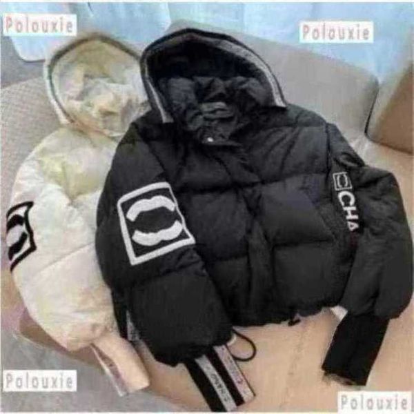 men's parkas womans designer channel down jean jacket fur autumn and winter women puffer jackets coat embroidery c hooded zipper short, Black
men's parkas womans designer channel down jean jacket fur autumn and winter women puffer jackets coat embroidery c hooded zipper short, Black