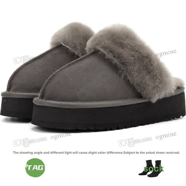 wggs slippers snow slider womens low boots shoes warm wear drag large tasman men women fur furry fluffy slipper slide thick bottom 2 high pl, Black
wggs slippers snow slider womens low boots shoes warm wear drag large tasman men women fur furry fluffy slipper slide thick bottom 2 high pl, Black