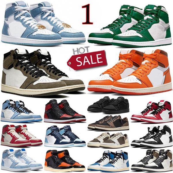 1 jumpman basketball retro shoes 1s sneakers bred patent reverse mocha denim chicago unc gorge green starfish panda men women outdoor sports
1 jumpman basketball retro shoes 1s sneakers bred patent reverse mocha denim chicago unc gorge green starfish panda men women outdoor sports