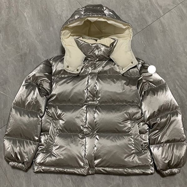 designer women down jacket embroidered badge women winter silver dazzle puffer coat jackets woman size 0/1/2, Black
designer women down jacket embroidered badge women winter silver dazzle puffer coat jackets woman size 0/1/2, Black
