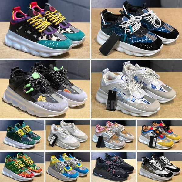 2022 designer casual shoes chain reaction wild jewels chain link trainer sneakers eur 36-45#nn, Black
2022 designer casual shoes chain reaction wild jewels chain link trainer sneakers eur 36-45#nn, Black