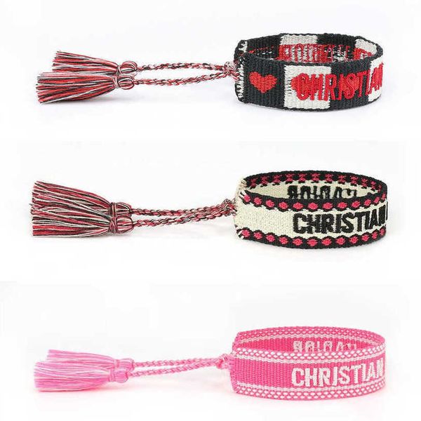 women's fashion luxury bracelets d brand designer bangle embroidery wrist rope bohemia tassel hand woven bracelet men's girl simpl, Golden;silver
women's fashion luxury bracelets d brand designer bangle embroidery wrist rope bohemia tassel hand woven bracelet men's girl simpl, Golden;silver
