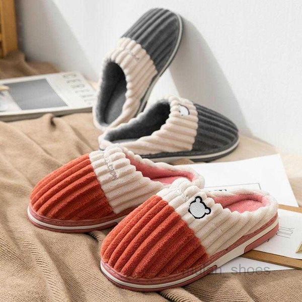 2023 fashion slippers women cotton zapatilla winter stripe warm plush couple men house soft slides comfortable flat bedroom slippers indoor, Black
2023 fashion slippers women cotton zapatilla winter stripe warm plush couple men house soft slides comfortable flat bedroom slippers indoor, Black