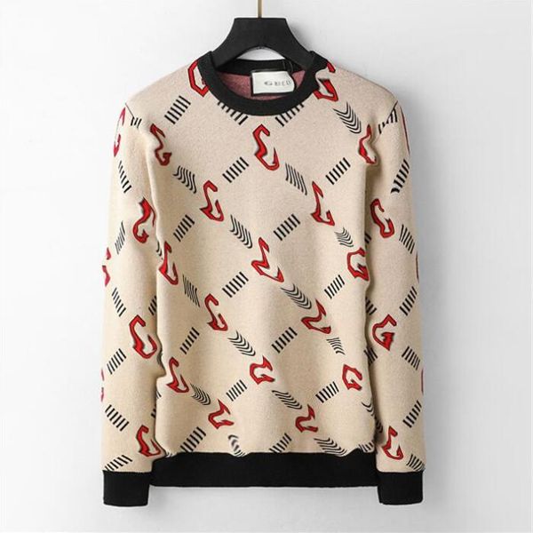 winter 2022gg mens womens luxury brand sweaters knitwear round neck cashmere blend men's sweater for warmth sweatshirt knitwear, White;black
winter 2022gg mens womens luxury brand sweaters knitwear round neck cashmere blend men's sweater for warmth sweatshirt knitwear, White;black