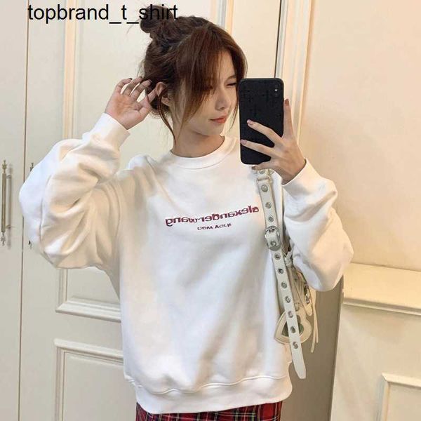 women's hoodies designer sweatshirts alexanders foaming letter printed round neck sweater men women's wangs fashion winter hoodie, Black
women's hoodies designer sweatshirts alexanders foaming letter printed round neck sweater men women's wangs fashion winter hoodie, Black