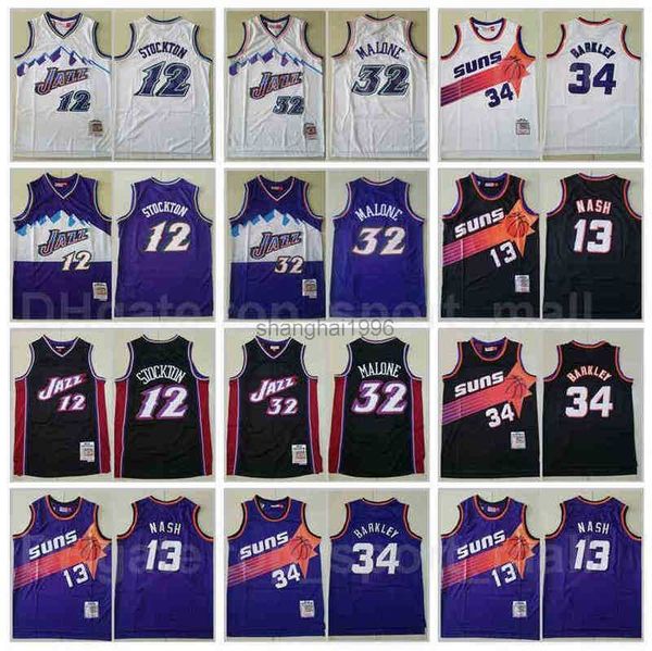college basketball wears basketball john stockton jersey 12 karl malone 32 steve nash 13 charles barkley 34 color purple white black vintage
college basketball wears basketball john stockton jersey 12 karl malone 32 steve nash 13 charles barkley 34 color purple white black vintage