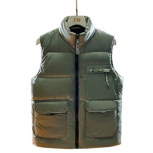men's vests oversized tyle down vest autumn winter fashion bodywarmer waterproof coat stand collar, Black;white
men's vests oversized tyle down vest autumn winter fashion bodywarmer waterproof coat stand collar, Black;white