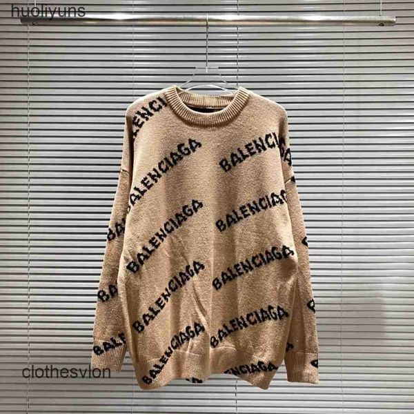 2022 balenciga designer winter women's sweater fashion brand knitted men's autumn women crew neck letter jacquard casual loose oer, White;black
2022 balenciga designer winter women's sweater fashion brand knitted men's autumn women crew neck letter jacquard casual loose oer, White;black