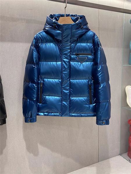winter highquality mens down jacket high tech windproof waterproof zipper pocket splicing design luxury designer jackets, Black
winter highquality mens down jacket high tech windproof waterproof zipper pocket splicing design luxury designer jackets, Black