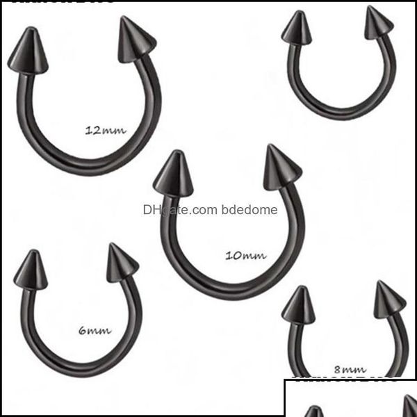 nose rings studs body jewelry black sier cone horseshoe bar piercing hoop ring 100pcs/lot eyebrow lip labret jewelr othut, Silver
nose rings studs body jewelry black sier cone horseshoe bar piercing hoop ring 100pcs/lot eyebrow lip labret jewelr othut, Silver