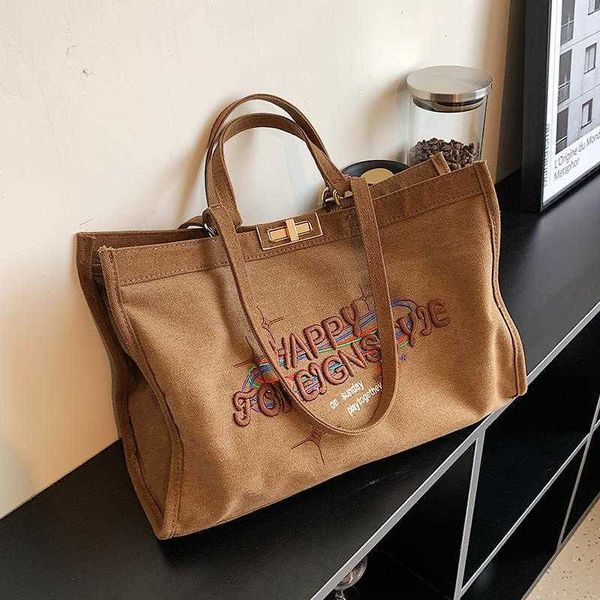 totes stuff sacks large capacity handbag autumn winter women's versatile commuter shoulder bag casual canvas handheld tote bag 221029
totes stuff sacks large capacity handbag autumn winter women's versatile commuter shoulder bag casual canvas handheld tote bag 221029