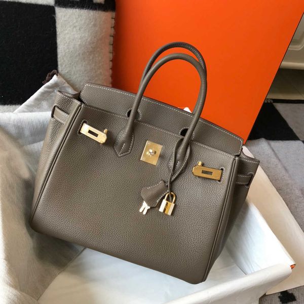 h bag shoulder birkins designer bag h ermese handbags all manual wax thread sewing original togo calf leather bk25cmbk30cm elephant gray gol
h bag shoulder birkins designer bag h ermese handbags all manual wax thread sewing original togo calf leather bk25cmbk30cm elephant gray gol