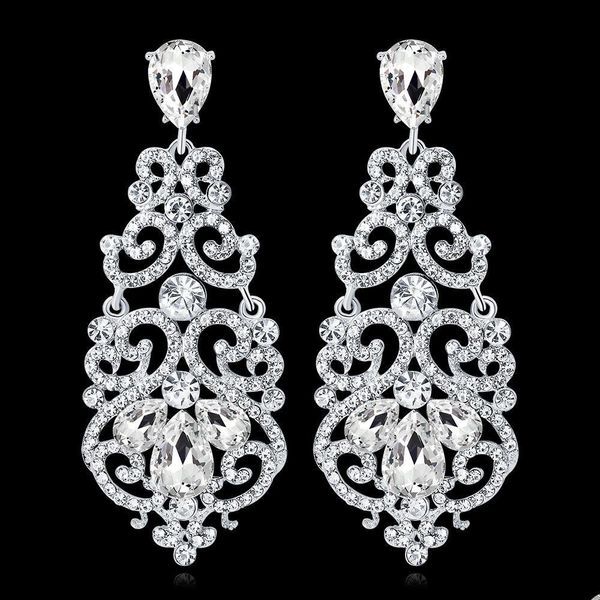 dangle chandelier gorgeous chandelier wedding long earring for women clear color crystal bridesmaid drop earrings party jewelry ba dhnsp, Silver
dangle chandelier gorgeous chandelier wedding long earring for women clear color crystal bridesmaid drop earrings party jewelry ba dhnsp, Silver