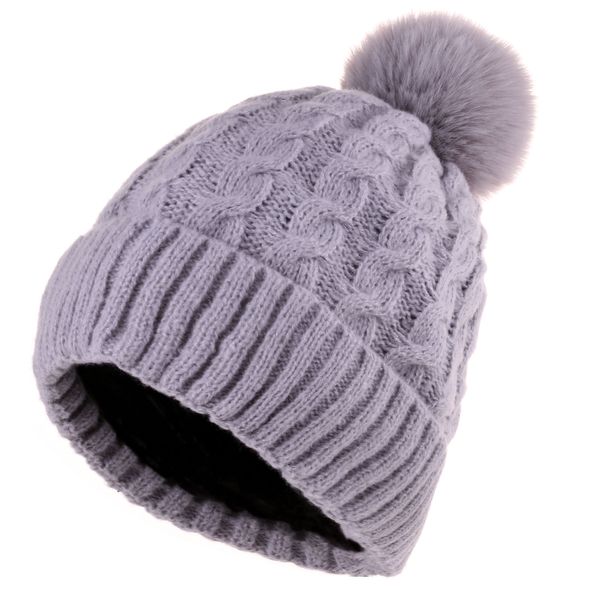 warm knitted women hats striped winter beanie cap for girls fur pompom beanies thick skullies caps faux pompom hat femme, Blue;gray
warm knitted women hats striped winter beanie cap for girls fur pompom beanies thick skullies caps faux pompom hat femme, Blue;gray