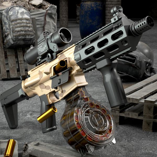 New 2022 AAC Soft Bullet Shell Ejection Toy Gun Electric Manual 2 Modes Shooting Model Launcher Rifle Sniper Gun For Adults Boys Children CS
New 2022 AAC Soft Bullet Shell Ejection Toy Gun Electric Manual 2 Modes Shooting Model Launcher Rifle Sniper Gun For Adults Boys Children CS