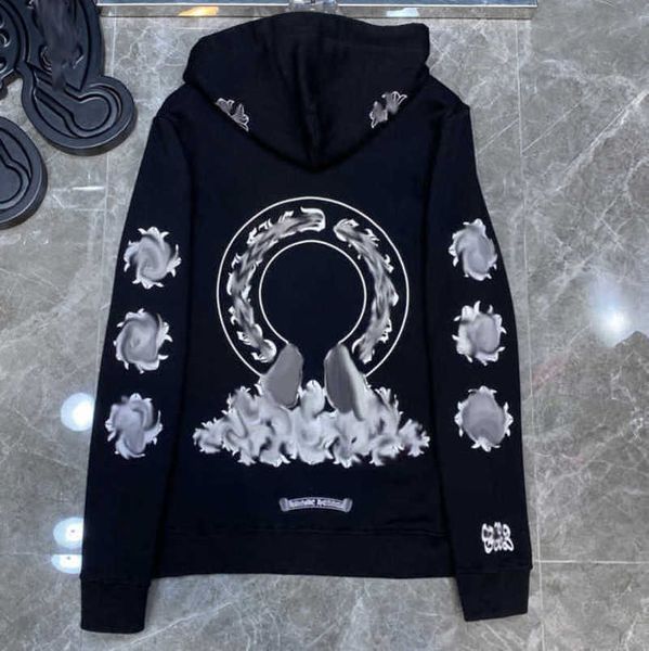 fashion men's luxury sweatshirts designer classic hoodies ch zipper hooded sweater casual men women cross pullover sanskrit hoodie coa, Black
fashion men's luxury sweatshirts designer classic hoodies ch zipper hooded sweater casual men women cross pullover sanskrit hoodie coa, Black