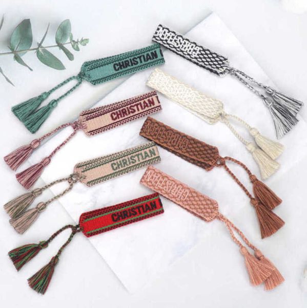 fashion luxury women's bracelets d brand bangle jewelry designer handmade braided embroidered bracelet girl woven men's fabric tas, Golden;silver
fashion luxury women's bracelets d brand bangle jewelry designer handmade braided embroidered bracelet girl woven men's fabric tas, Golden;silver
