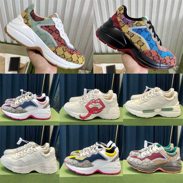 designer rhyton shoes casual sneakers men trainers ladies shoe designers sneaker chaussures beige vintage luxury with box size 35-46, Black
designer rhyton shoes casual sneakers men trainers ladies shoe designers sneaker chaussures beige vintage luxury with box size 35-46, Black