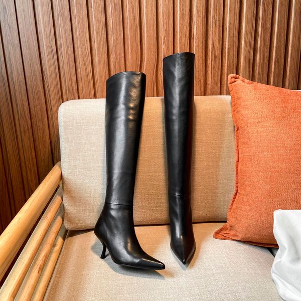 boot the row designer coco romy boots women fashion leather heel ankle booties rows cowskin pointed toe bootie size 35-42 vac4
boot the row designer coco romy boots women fashion leather heel ankle booties rows cowskin pointed toe bootie size 35-42 vac4