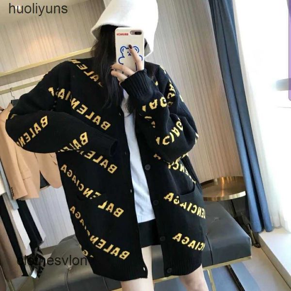 designer parisian jacquard brand sweater balenciga women spring autumn letter women's fashion knitting coat v-neck shows thin loose 4ge, White;black
designer parisian jacquard brand sweater balenciga women spring autumn letter women's fashion knitting coat v-neck shows thin loose 4ge, White;black