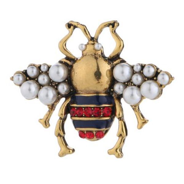 retro rhinestone bee brooch pins pearl flying insect brooches women men corsage fashion clothes hat accessories, Gray
retro rhinestone bee brooch pins pearl flying insect brooches women men corsage fashion clothes hat accessories, Gray