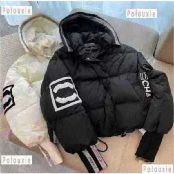 men's parkas womans designer channel down jacket autumn and winter women puffer jackets coat embroidery c lapel hooded zipper island fe, Black
men's parkas womans designer channel down jacket autumn and winter women puffer jackets coat embroidery c lapel hooded zipper island fe, Black