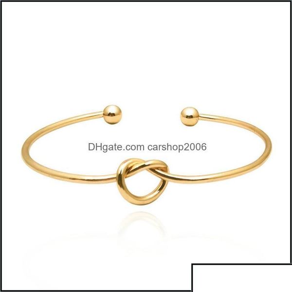bangle bracelets jewelry girl simple knot heart style open wire wedding party fashion women love accessories dht6m drop delive ot6is, Black
bangle bracelets jewelry girl simple knot heart style open wire wedding party fashion women love accessories dht6m drop delive ot6is, Black