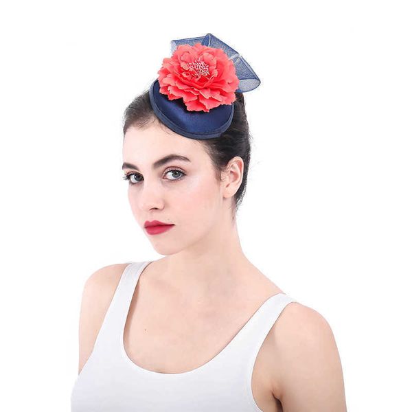 navy/black sinamay mesh fascinator with red flower england bridal hair accessories hand-made fascinator hats barrett, Slivery;golden
navy/black sinamay mesh fascinator with red flower england bridal hair accessories hand-made fascinator hats barrett, Slivery;golden