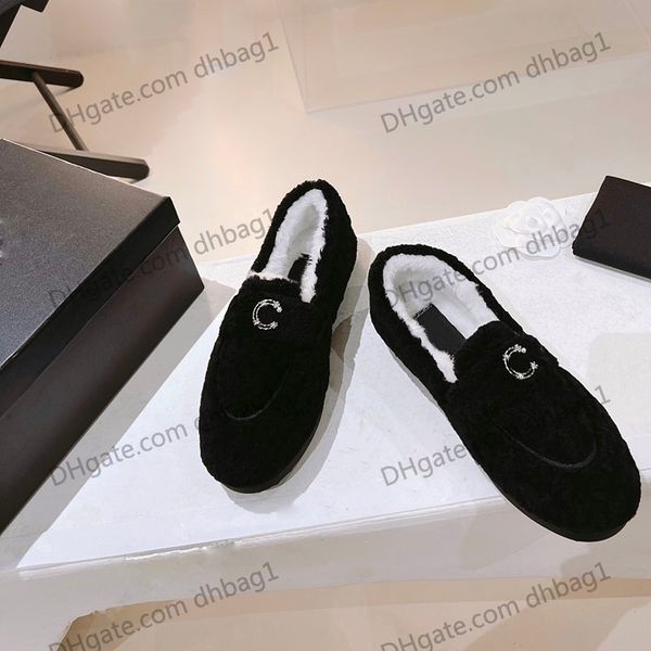 classic lamb wool womens dress shoes with chain flat heels loafers cowhide platform winter ballet shoe gold-tone metal warm soft designer sl, Black
classic lamb wool womens dress shoes with chain flat heels loafers cowhide platform winter ballet shoe gold-tone metal warm soft designer sl, Black