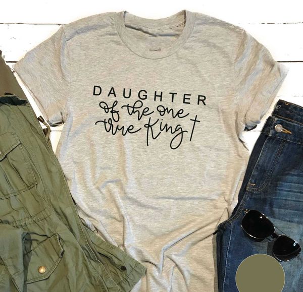 daughter of the one true womens t-shirt king christian jesus religion women, White
daughter of the one true womens t-shirt king christian jesus religion women, White
