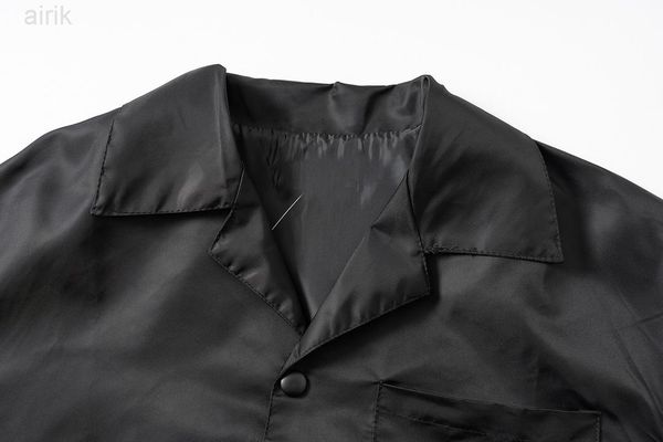 2023 men's casual shirts womens and mens shirt polos casual brand short blouses classic inverted loose imported versatile nylonmens wom, White;black
2023 men's casual shirts womens and mens shirt polos casual brand short blouses classic inverted loose imported versatile nylonmens wom, White;black