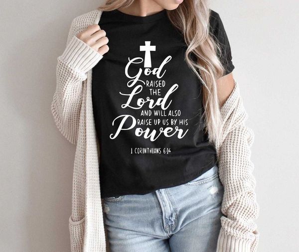 god raised the tee lord t-shirt christian easter shirt motivational tees women, White
god raised the tee lord t-shirt christian easter shirt motivational tees women, White