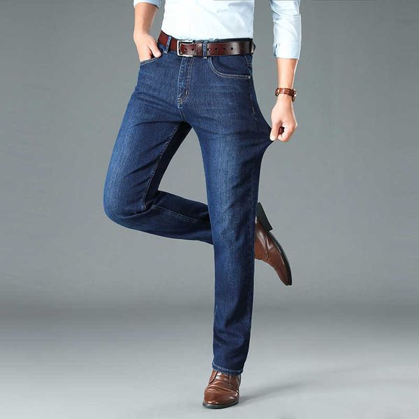 high end jeans new relaxed straight simple men's trousers in the autumn of 2022, Blue
high end jeans new relaxed straight simple men's trousers in the autumn of 2022, Blue