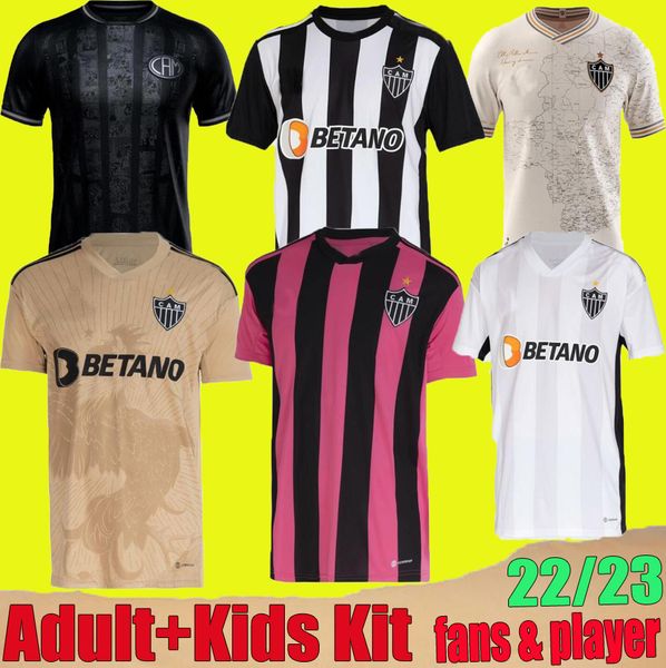 22/23 atletico mineiro third soccer jersey 2022 vargas m.zaracho sasha elias 113 special edition shirt away outubro rosa keno marquinhos gug, Black;yellow
22/23 atletico mineiro third soccer jersey 2022 vargas m.zaracho sasha elias 113 special edition shirt away outubro rosa keno marquinhos gug, Black;yellow