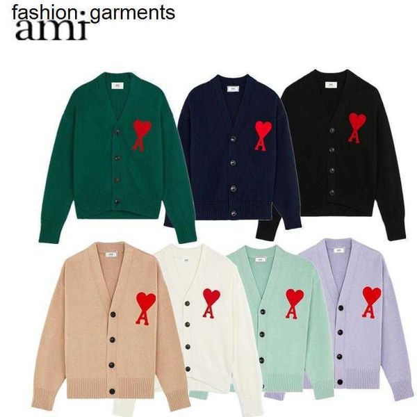 women's sweaters designer correct amis macaron cardigan sweater love letter fashion brand loose neck couple t shirt batch, White;black
women's sweaters designer correct amis macaron cardigan sweater love letter fashion brand loose neck couple t shirt batch, White;black