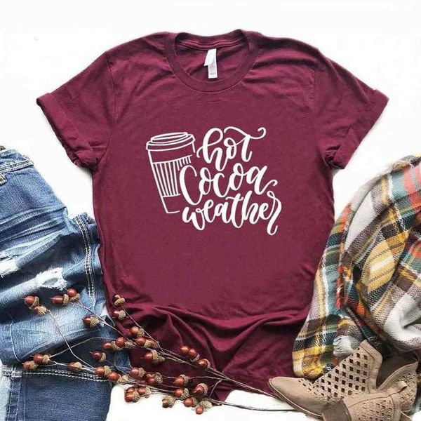 cocoa weather women hipster funny t-shirt lady yong girl 6 color tee r374, White
cocoa weather women hipster funny t-shirt lady yong girl 6 color tee r374, White