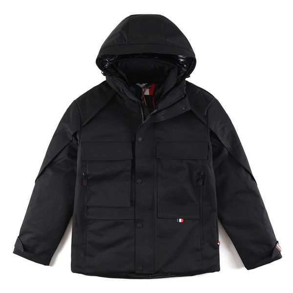 slim short section hooded down jacket black warm jacket casual outdoor sportswear
slim short section hooded down jacket black warm jacket casual outdoor sportswear