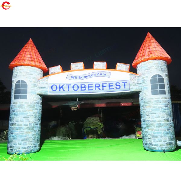outdoor activities 8m wide outdoor inflatable castle arch gate entrance for park party
outdoor activities 8m wide outdoor inflatable castle arch gate entrance for park party