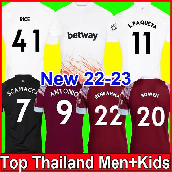 22 23 .paqueta rice soccer jerseys bowen benrahma lanzini antonio scamacca noble fornals dawson vlasic soucek men kids kits set football sh, Black;yellow
22 23 .paqueta rice soccer jerseys bowen benrahma lanzini antonio scamacca noble fornals dawson vlasic soucek men kids kits set football sh, Black;yellow