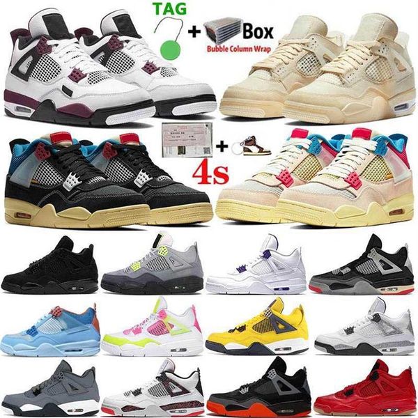 2021 new white x sail bred jumpman 4 4s mens basketball shoes black cat paris sneakers white cement neon women trainers sports cha182v
2021 new white x sail bred jumpman 4 4s mens basketball shoes black cat paris sneakers white cement neon women trainers sports cha182v