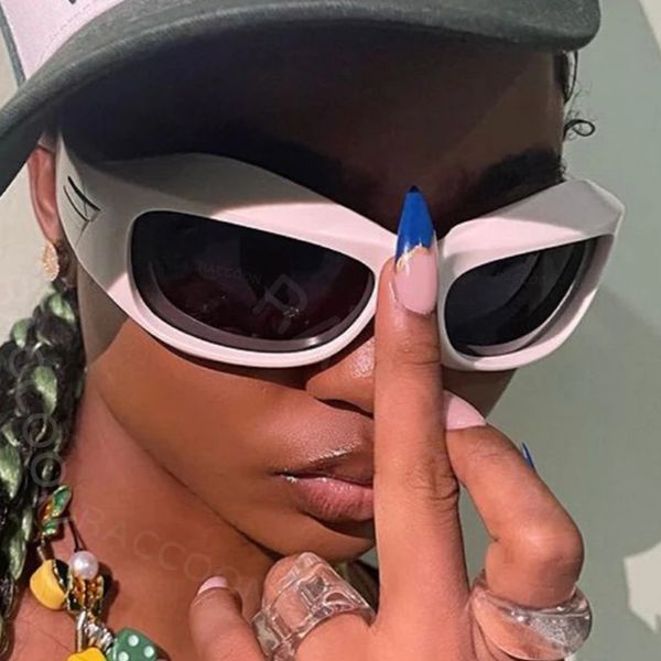 cyber y2k sunglasses women punk fashion big frame wraparound sun glasses men brand designer oversized goggles vintage gothic shades, White;black
cyber y2k sunglasses women punk fashion big frame wraparound sun glasses men brand designer oversized goggles vintage gothic shades, White;black