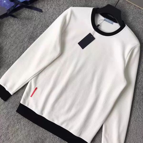 man sweaters designer long sleves knits sweater wool letters budge embroidery fashion hoodies pullover sweatshirt men knit, White;black
man sweaters designer long sleves knits sweater wool letters budge embroidery fashion hoodies pullover sweatshirt men knit, White;black