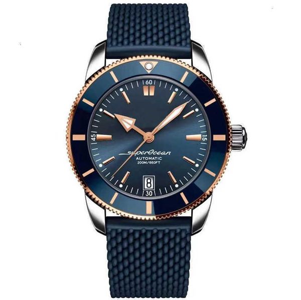 watches new mens watch automatic mechanical sapphire ocean stainless steel rotatable bezel rose gold silver blue rubber eeh6, Slivery;brown
watches new mens watch automatic mechanical sapphire ocean stainless steel rotatable bezel rose gold silver blue rubber eeh6, Slivery;brown